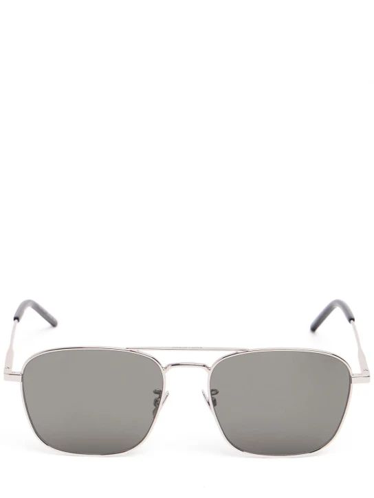 SL 309 round metal sunglasses | Luisaviaroma