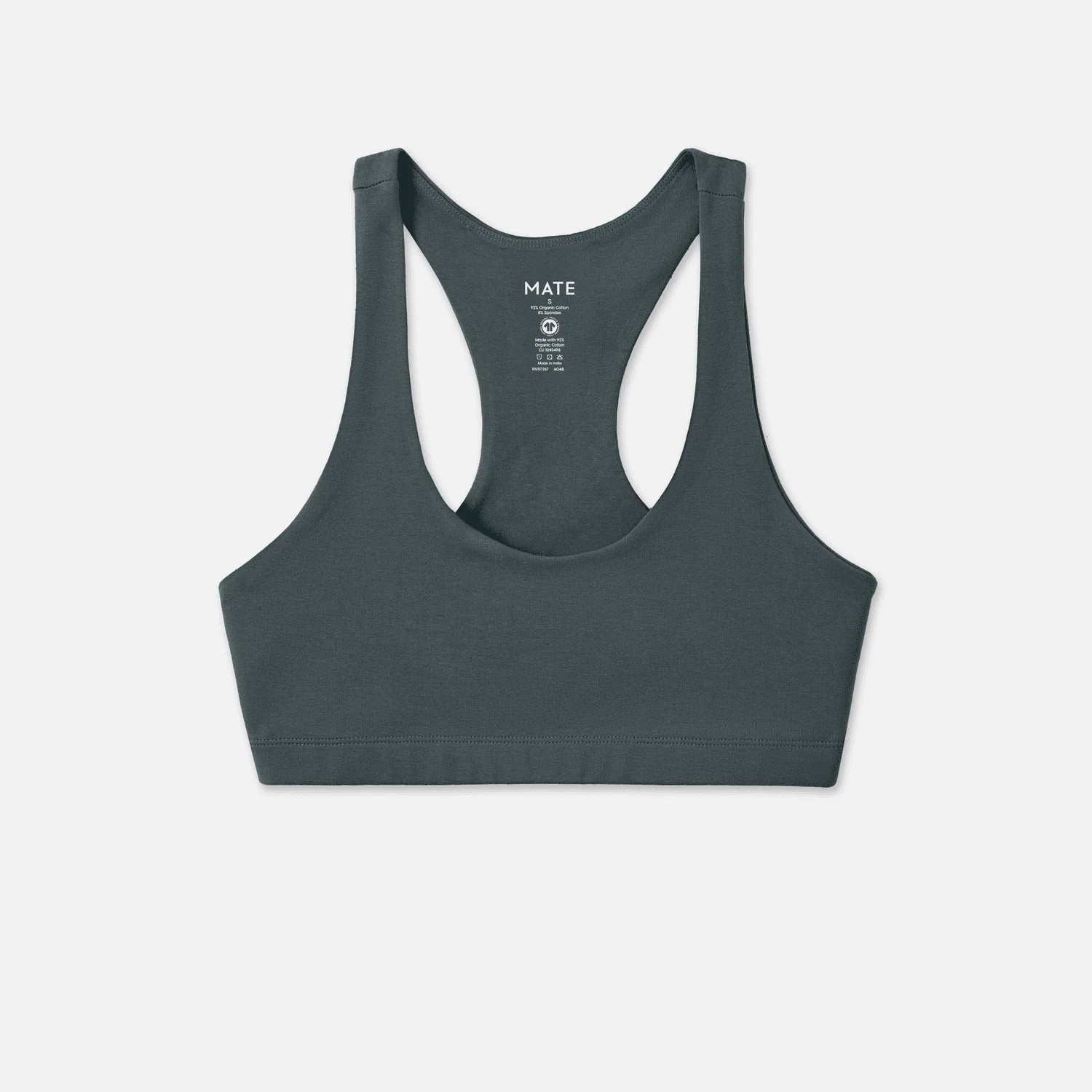 Organic Stretch Sports Bra | MATE The Label