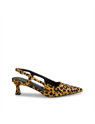 Mollini Gild Leopard Pony Heels | David Jones | David Jones (Australia & New Zealand)