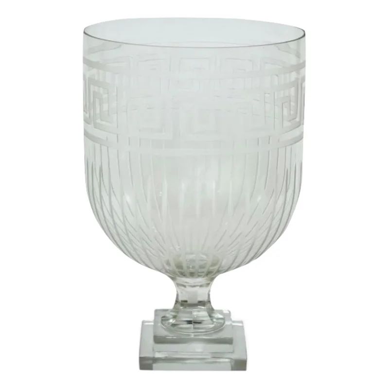 Footed Hurricane Collection Hurricane Candle Holder by The Enchanted Home , The Enchanted Home | Wayfair North America