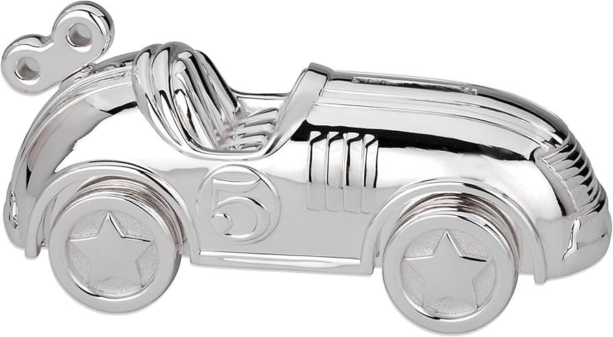 Reed & Barton Race Car Silverplate Bank, 2.25 LB, Metallic | Amazon (US)