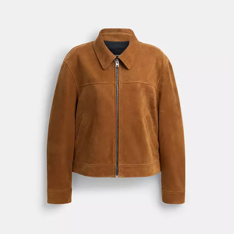 Suede Jacket | Ready to Wear | Coach | Coach (US)