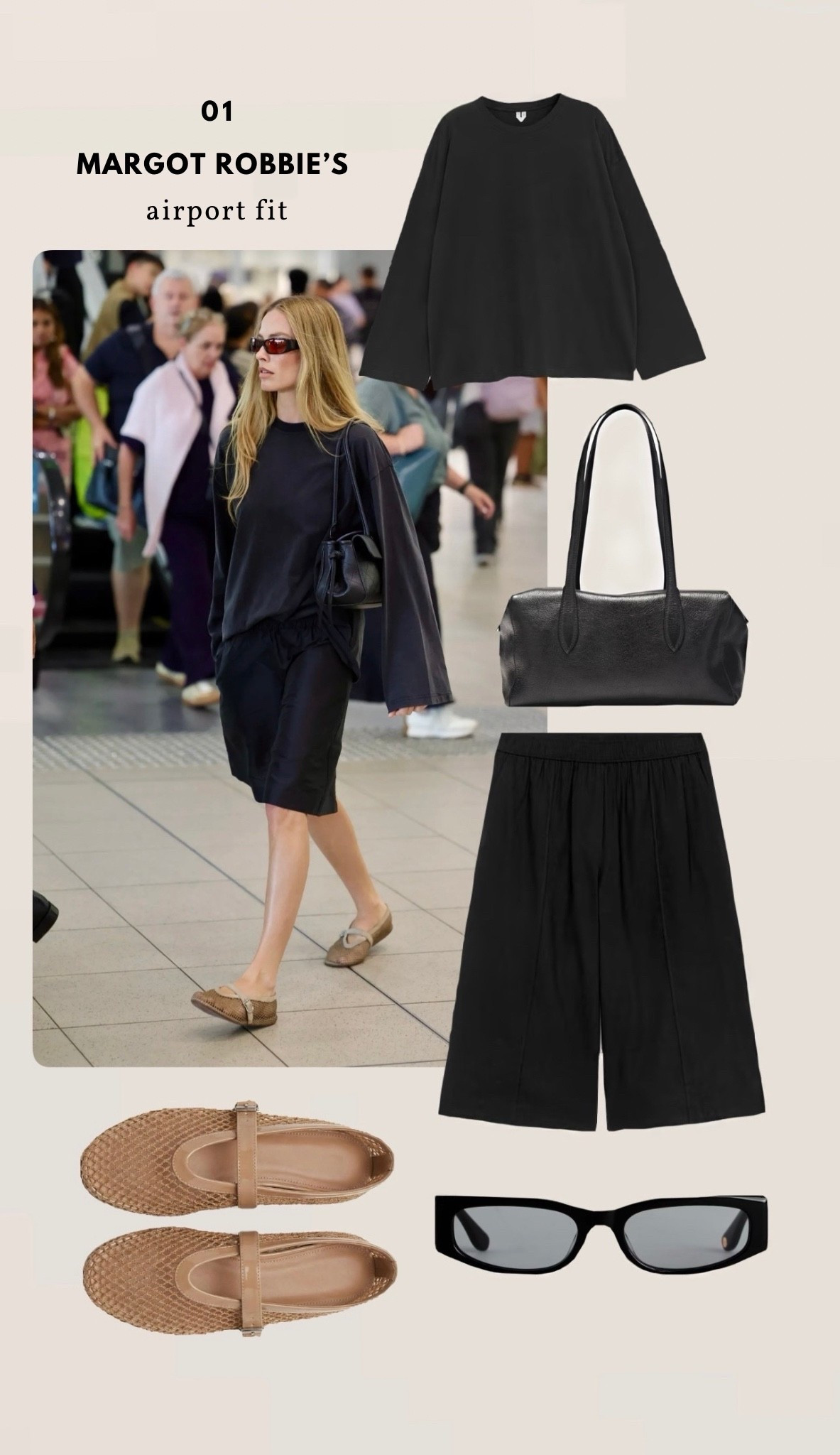 Margot’s Airport Fit Has Gone Viral For A Reason 🖤 I’ve Found Some Really Good Pieces To Dupe The Lewk 🙌🏼
#margotrobbie #airportoutfit #traveloutfit #springoutfit #blackshorts 


#LTKtravel #LTKspring #LTKeurope
