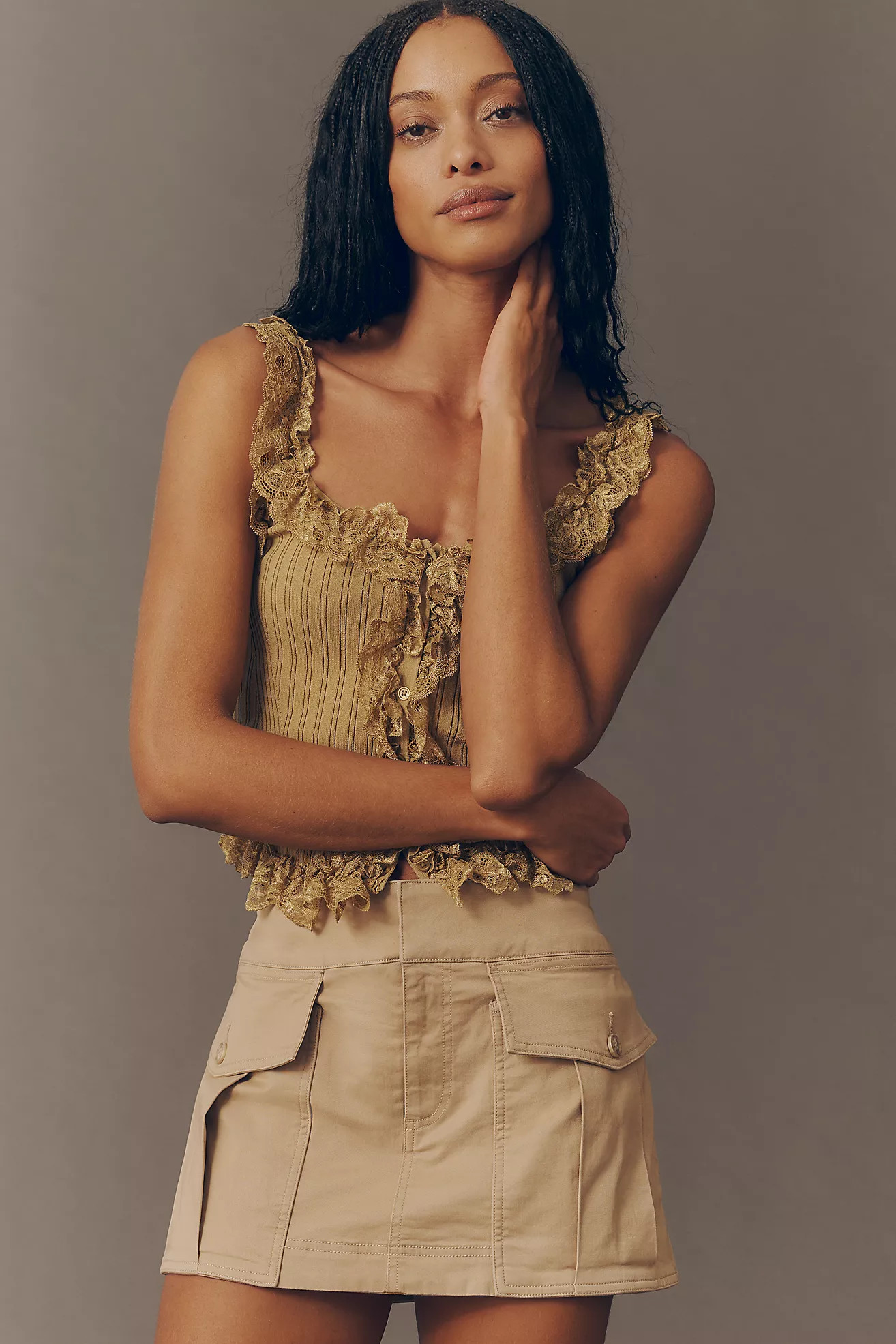 Maeve Cargo Pocket Skort | Anthropologie (US)