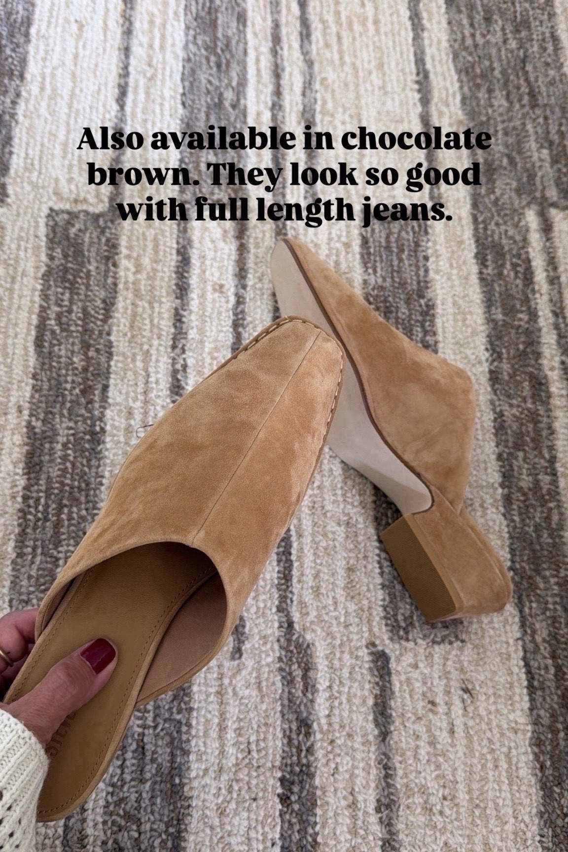 They are 40% off for the them on chocolate brown!! They do run a little big. I’m a 9.5/10 and did a 9.5 in them. 



#LTKWorkwear #LTKSaleAlert #LTKMothersDay