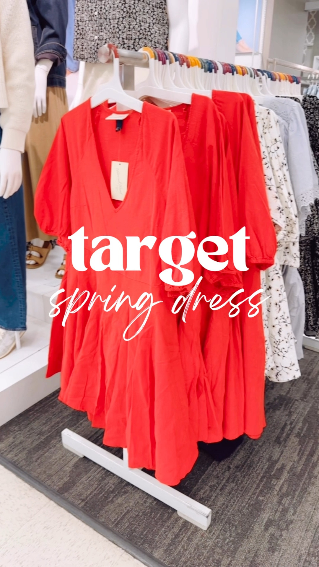 The perfect spring dress at Target! Quality and well made! Comes in 5 colors online. I’m 5’9 and wearing a size medium. 

#LTKStyleTip #LTKMostLoved #LTKFindsUnder50