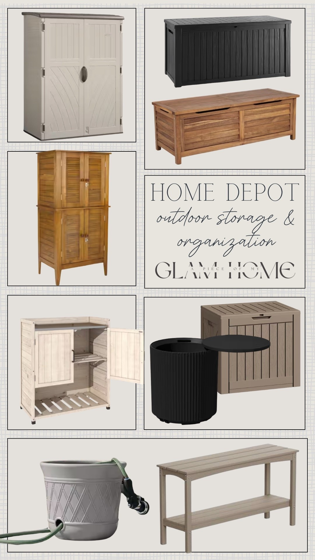 Home Depot, outdoor storage, storage solutions, backyard organization, patio storage, deck storage, garden organization, shed storage, outdoor bins, storage cabinets, weatherproof storage, tool organization, garage organization, outdoor shelving, container storage, durable storage, outdoor totes, storage bench, patio organization, organizing tips, storage ideas, space saving, declutter backyard, home improvement, DIY storage, seasonal storage, backyard makeover

#LTKHome #LTKSeasonal #LTKU