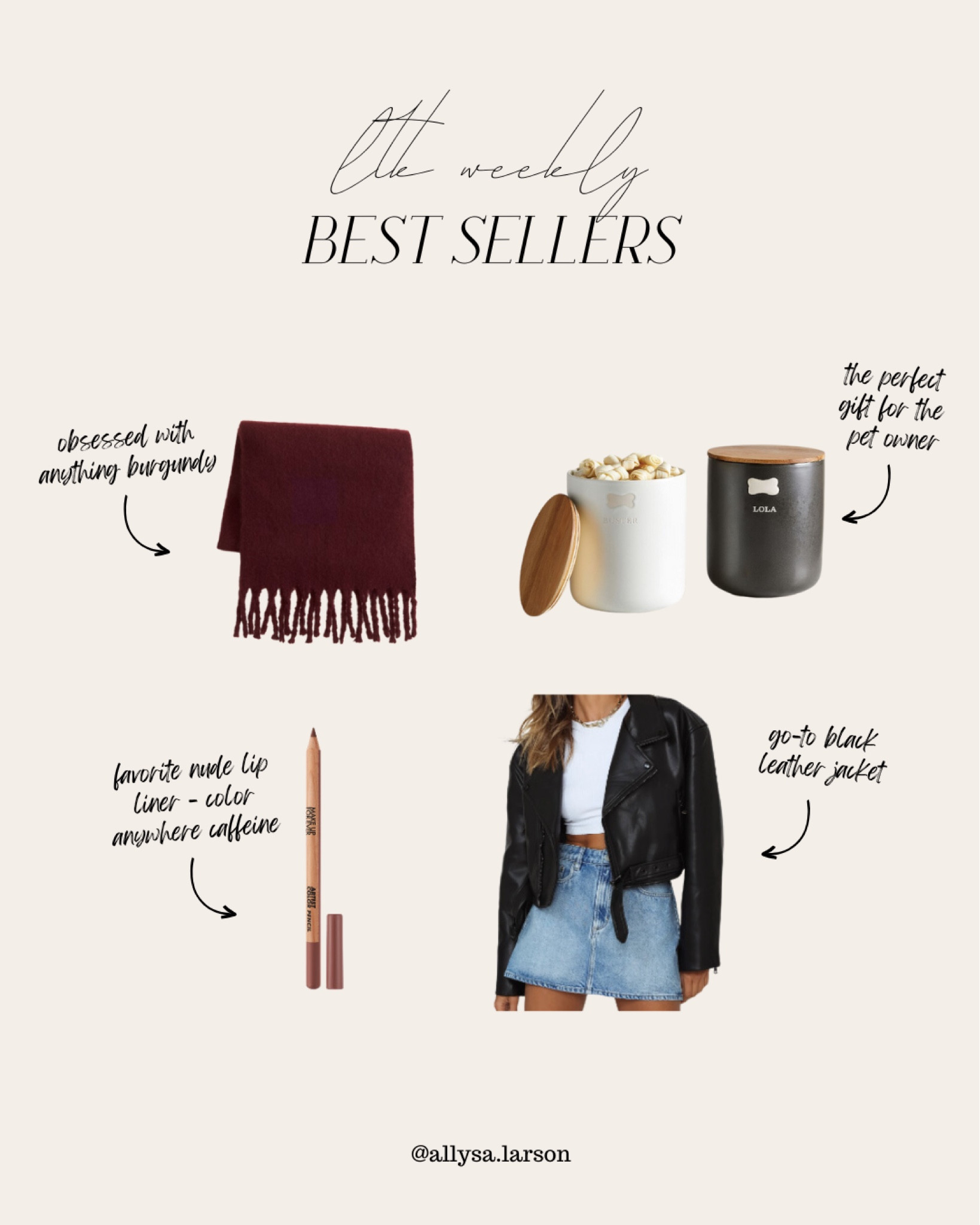 Sharing this weeks top sellers on LTK

#LTKSeasonal #LTKGiftGuide #LTKStyleTip
