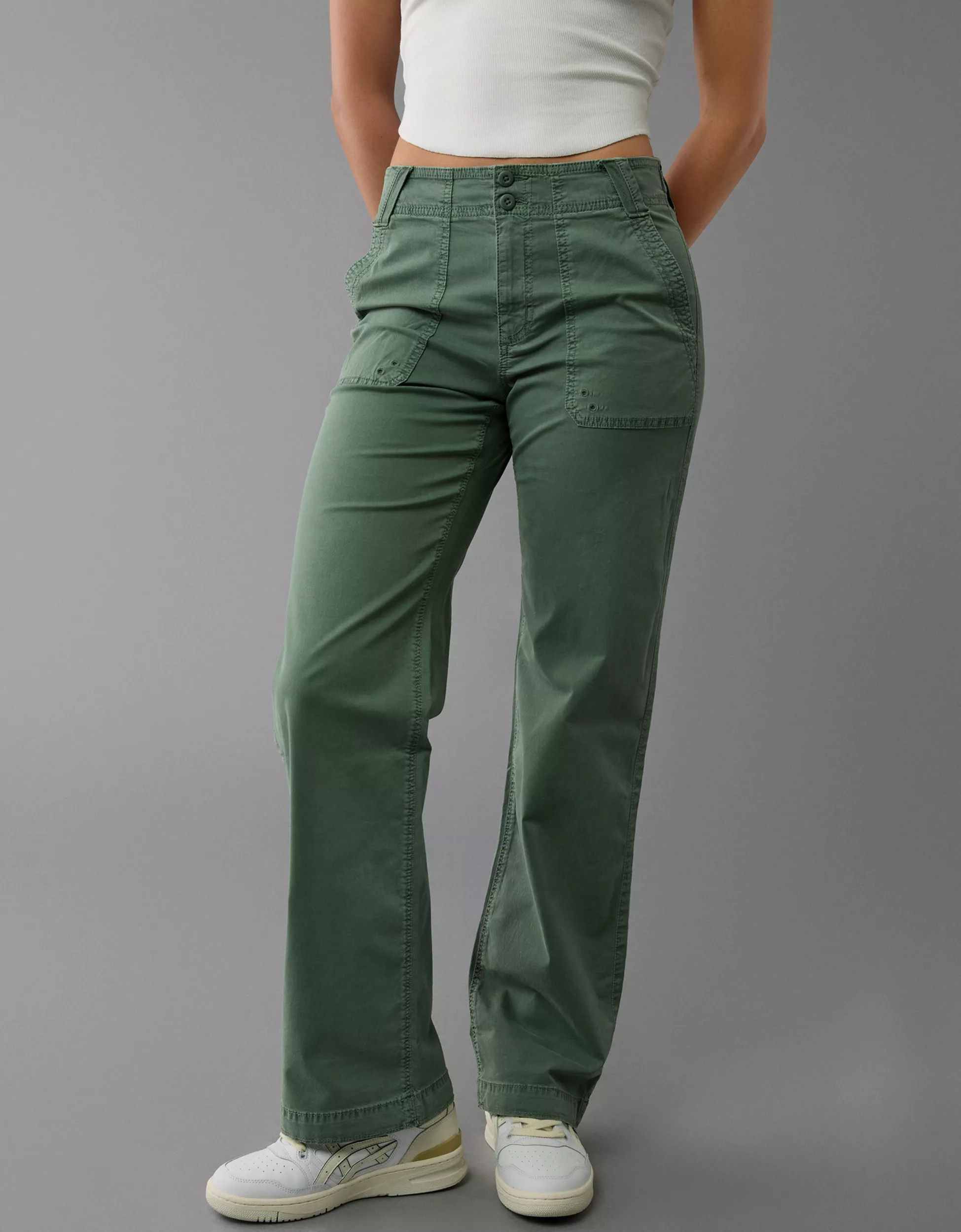 AE Stretch High-Waisted Stovepipe Pant | American Eagle Outfitters (US & CA)