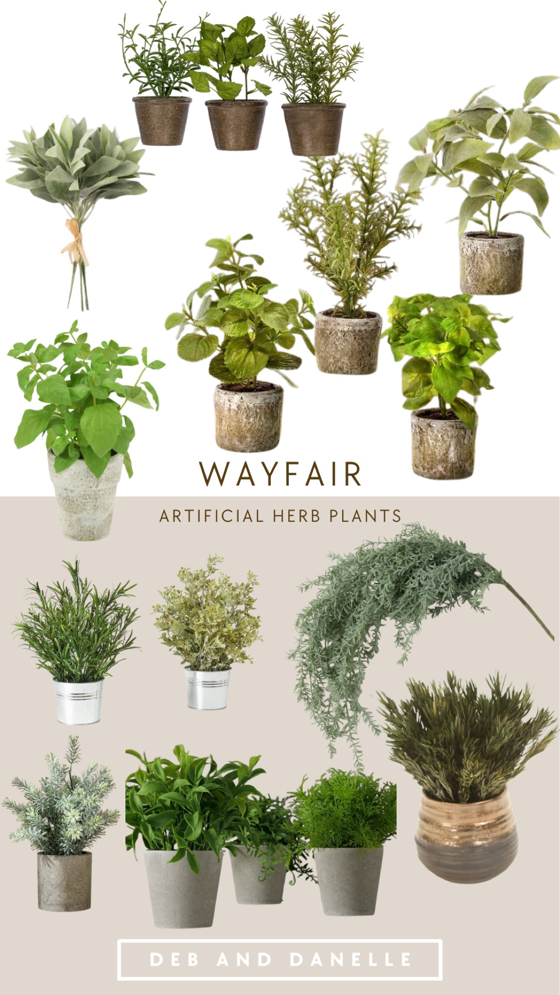 I picked up a faux herb plant from Wayfair to start adding more greenery to our home for the upcoming warm weather. They have so many realistic options. 

#LTKSeasonal #LTKFindsUnder100 #LTKHome