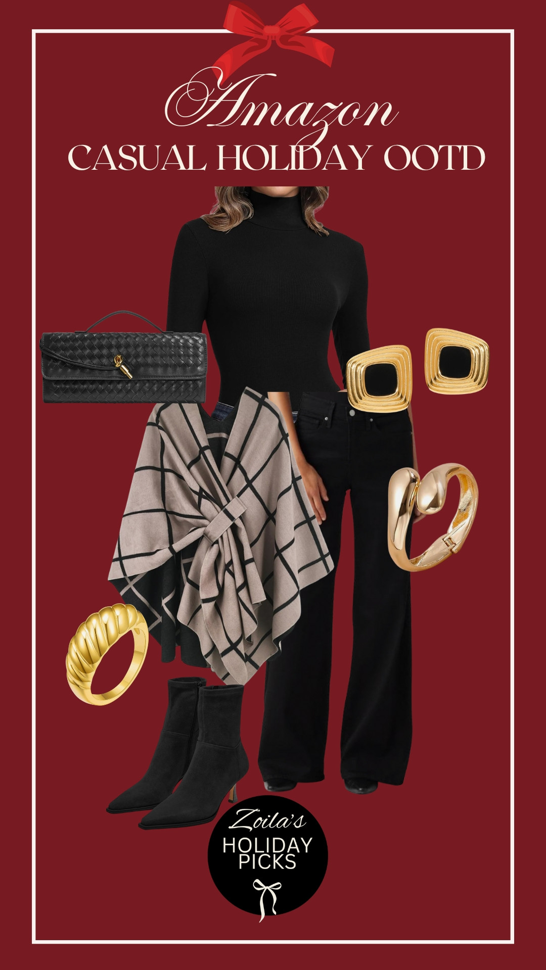 AMAZON Casual Holiday OOTD 

 #LTKGiftGuide #LTKHoliday #LTKStyleTip