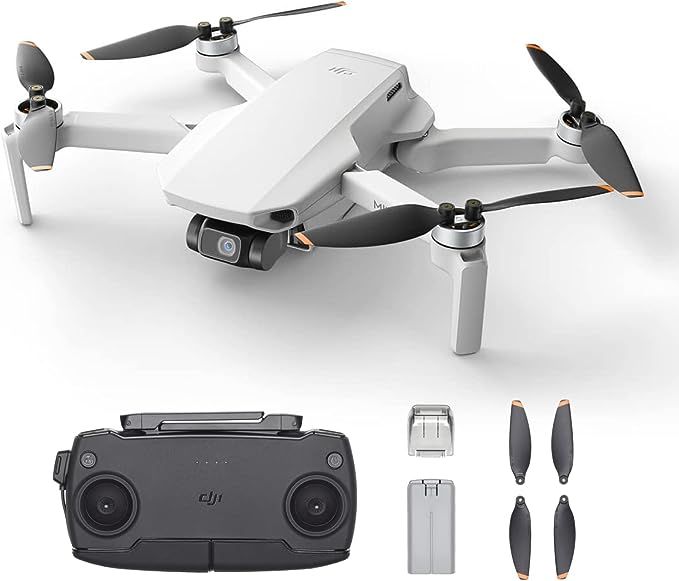 DJI Mini SE, Drone Quadcopter with 3-Axis Gimbal, 2.7K Camera, GPS, 30 Mins Flight Time, Reduced ... | Amazon (US)