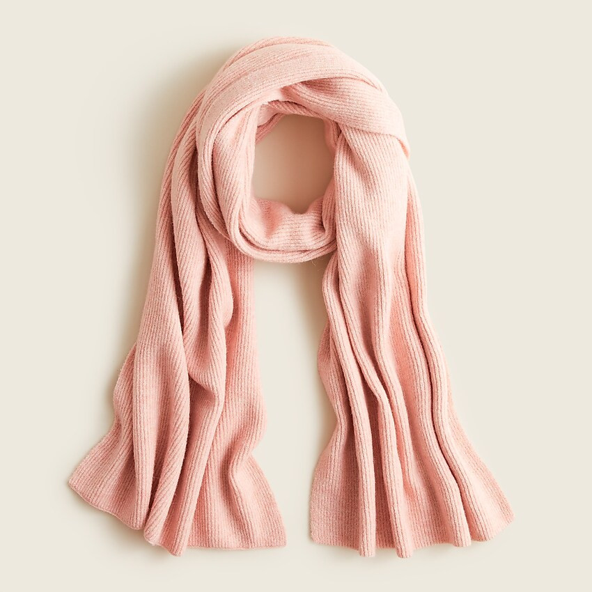 J.Crew: Ribbed Scarf In Supersoft Yarn For Women | J. Crew US