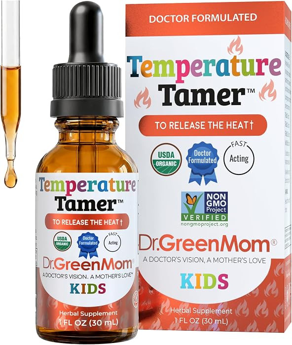 Temperature Tamer \u2014 Cooling, Calming & Immunity Support Drops | Amazon (US)