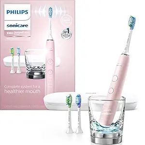 Philips Sonicare DiamondClean Smart 9300 Rechargeable Electric Power Toothbrush, Pink, HX9903/21 | Amazon (US)