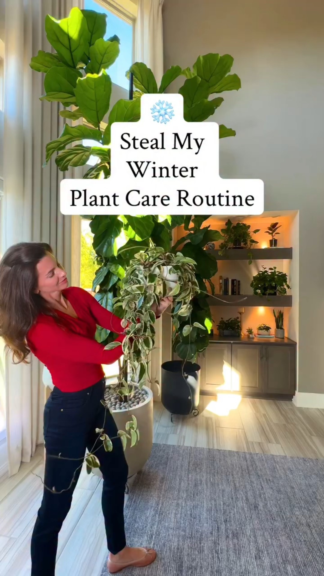 How I keep my plants happy through winter (it’s easier than you think). 🌱
Winter doesn’t have to be hard on your houseplants — a few small tweaks make all the difference. 🪴 Here are my 5 go-to steps for keeping plants happy all season long:

1️⃣ Check your light
2️⃣ Check your soil before watering
3️⃣ Stay consistent with your routine
4️⃣ Boost humidity naturally
5️⃣ Don’t forget to prune

Want my full list of winter plant essentials? Comment “WINTER” below and I’ll share it with you! 🌿

#houseplantcare #winterplantcare #plantlover #planttips #indoorplants #plantmom #greenthumb

houseplant winter care | how to care for indoor plants in winter | winter houseplant tips | boost humidity for plants | indoor plant care routine | keep plants healthy in winter | winter plant checklist | plant care routine winter