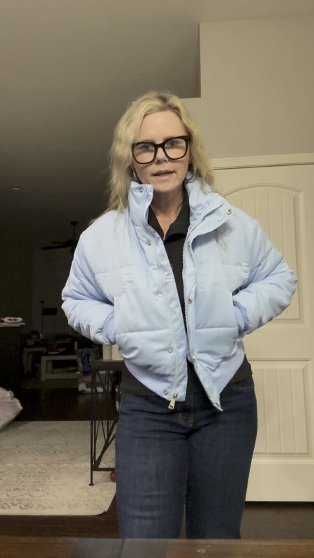 This super cute cropped puffer jacket in the color blue that I found on Amazon on sale is my favorite right now. Great quality and keeps you warm. Comes in several different colors. Perfect transition piece into the spring. 
  
Amazon finds, Amazon, jacket, puffer, jacket, cropped jacket, Amazon, fashion, affordable, fashion, midsize fashion, Amazon style


#LTKmidsize #LTKsalealert #LTKSeasonal