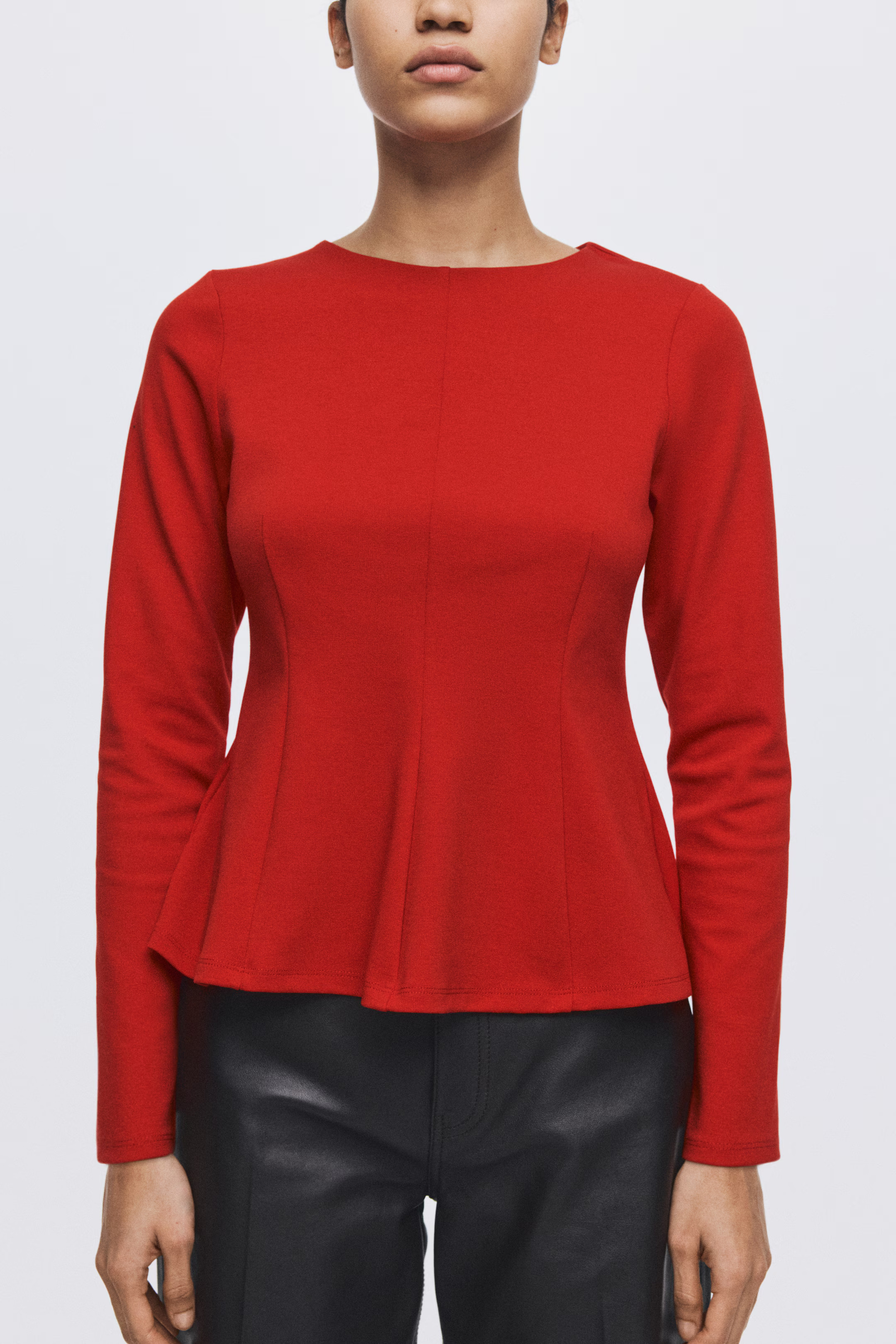 Jersey Peplum Top | H&M (US + CA)