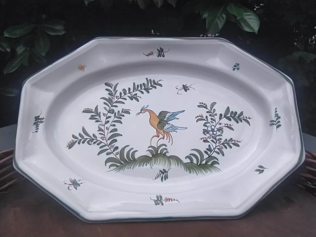 Small Earthenware Dish From Moustiers - Etsy Canada | Etsy (US)