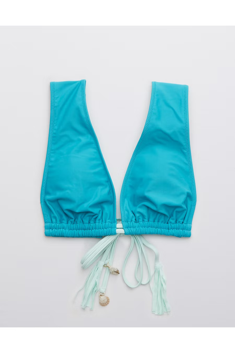Aerie Tassel Plunge Bikini Top | American Eagle Outfitters (US & CA)
