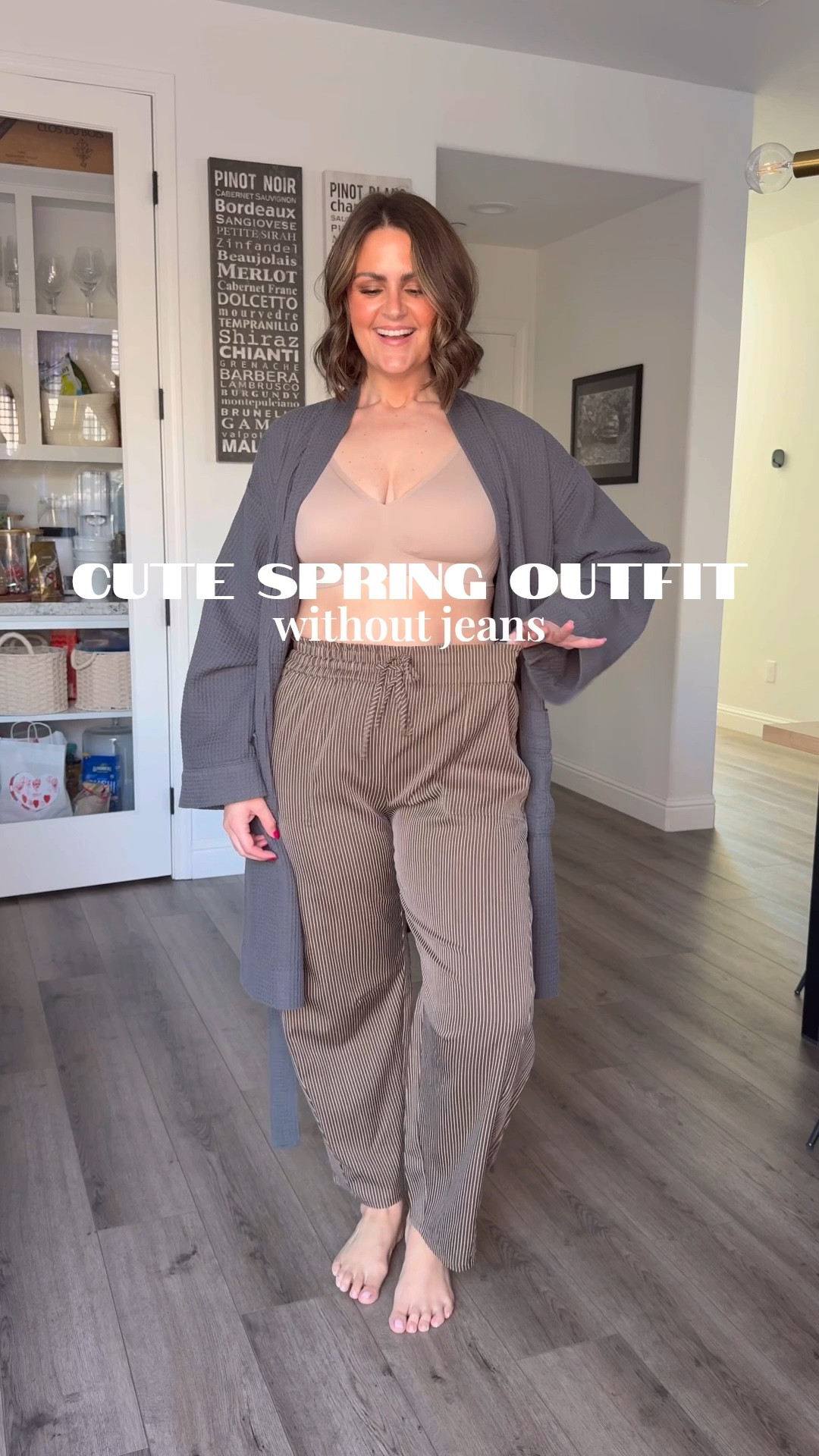 Cute spring look, without jeans! Soft, comfy pants only 👏🏻👏🏻

Pants, large
Bra, large
Shirt, large
Sneakers, true 10
Robe, xl

Size 12, midsize, casual style, Amazon finds, affordable style, elevated basics, mom style, curvy friendly @amazonfindsandfashion @gapstyle

#LTKgrwm #LTKMidsize #LTKOver40