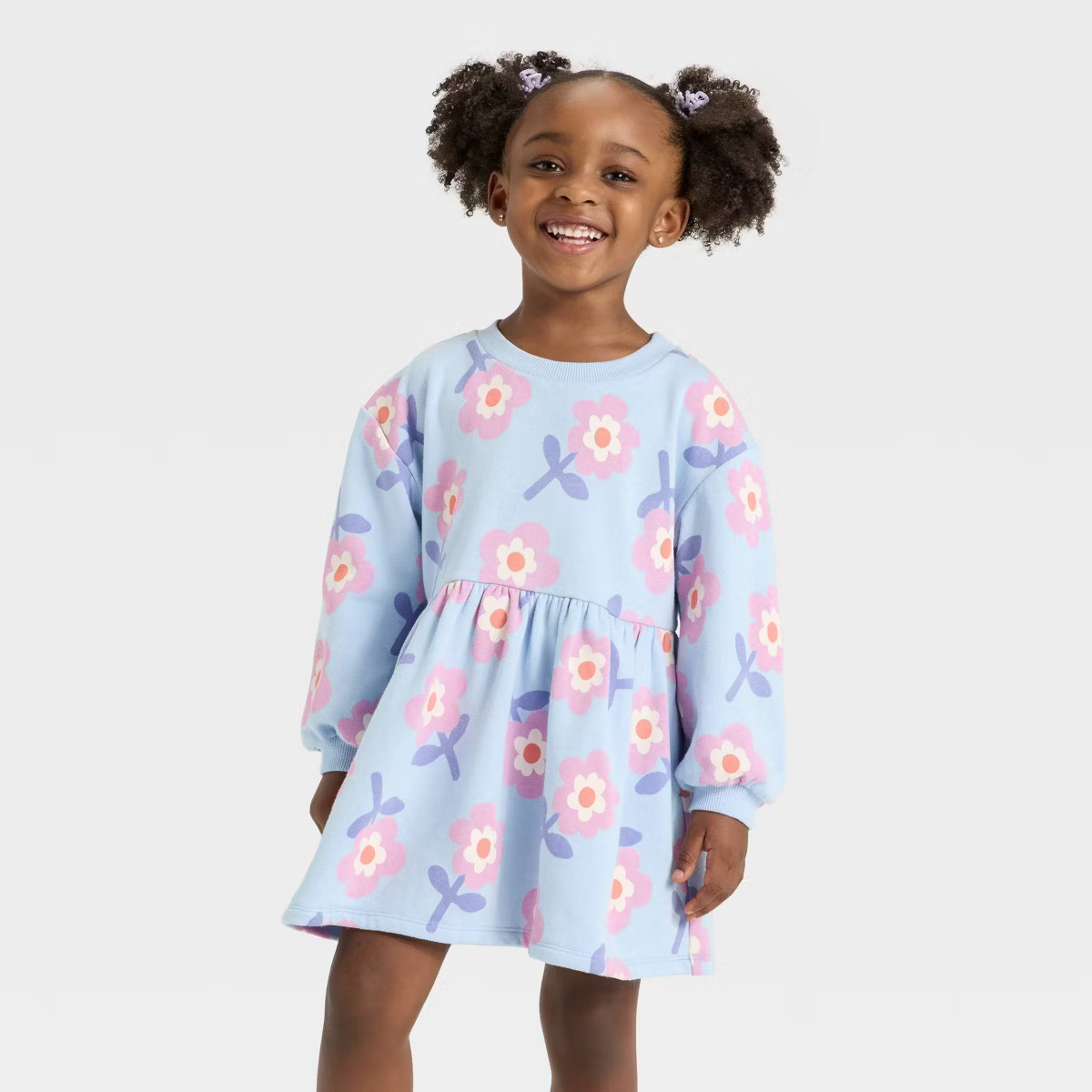 Toddler Girls' French Terry Dress - Cat & Jack™ | Target