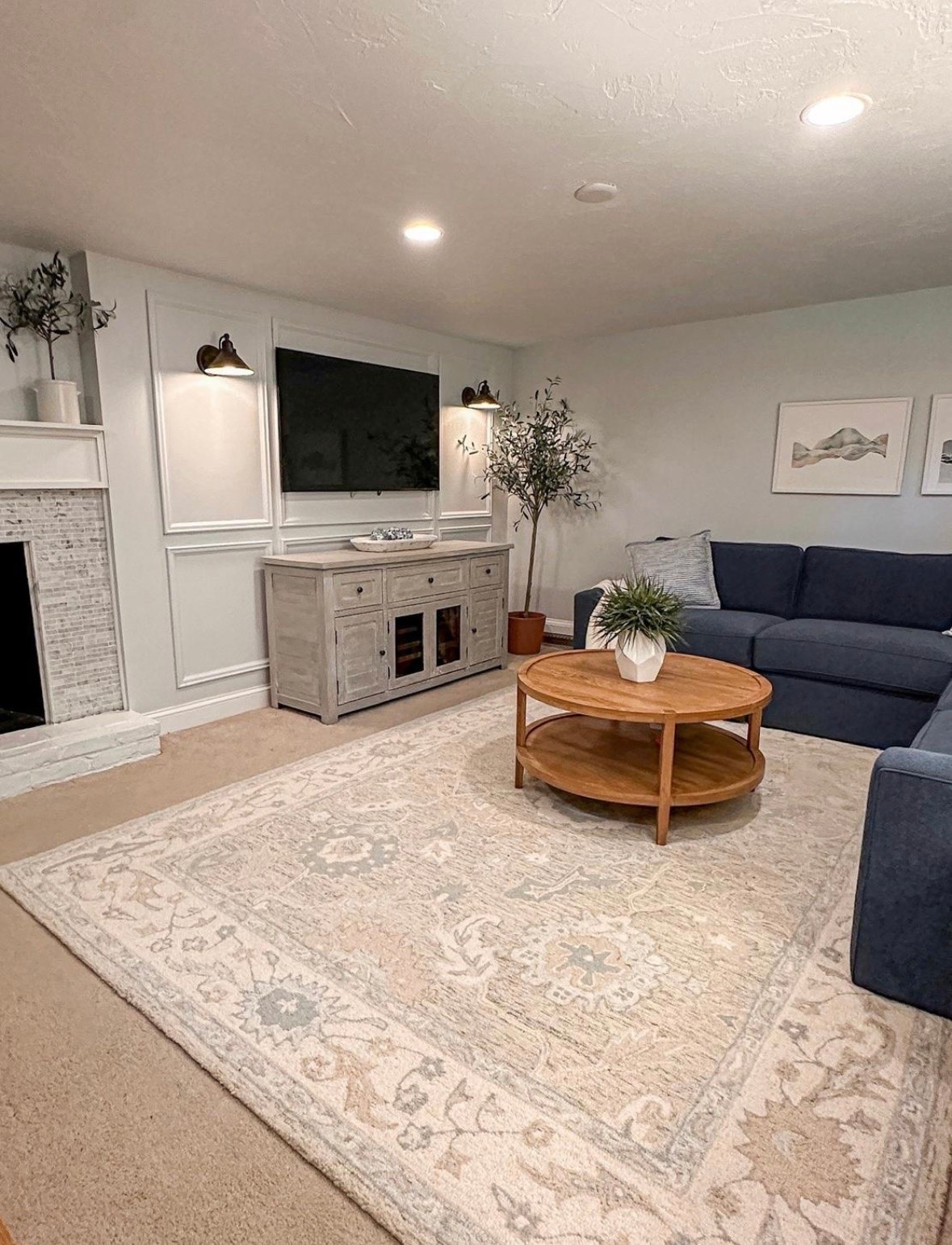 This beautiful rug from Wayfair is on a huge sale (over $100 off) and it’s one of my favorites! Comes in a bunch of sizes!