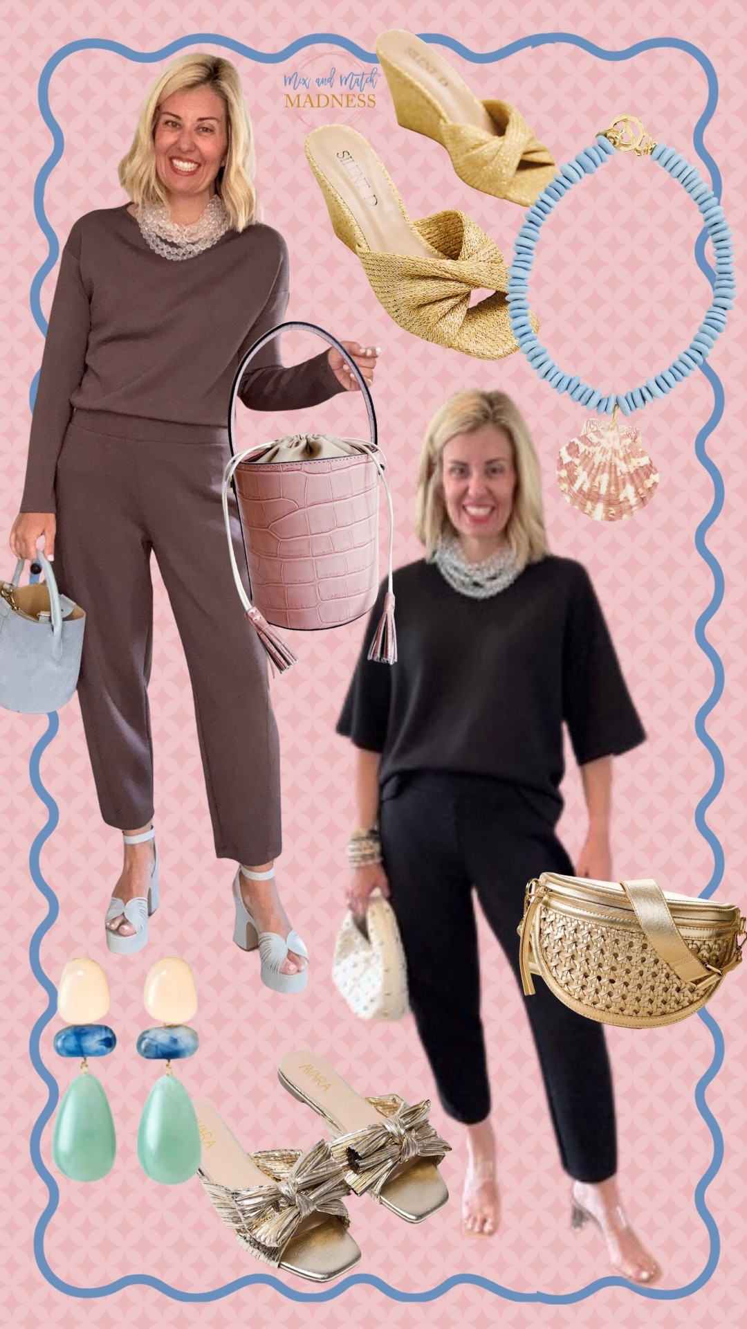 Who said loungewear couldn’t be dressy?!? Love these styled looks in my fav Spanx Air Essentials! 
Tops - xs 
Barrel Pant - small petite 
Heels - 8

 

#LTKdayinmylife #LTKOver40 #LTKmomlife