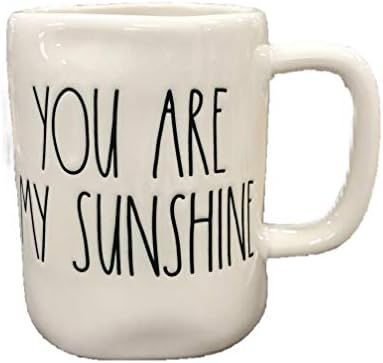 Rae Dunn By Magenta YOU ARE MY SUNSHINE Ceramic LL Coffee Tea Mug 2019 Limited Edition | Amazon (US)