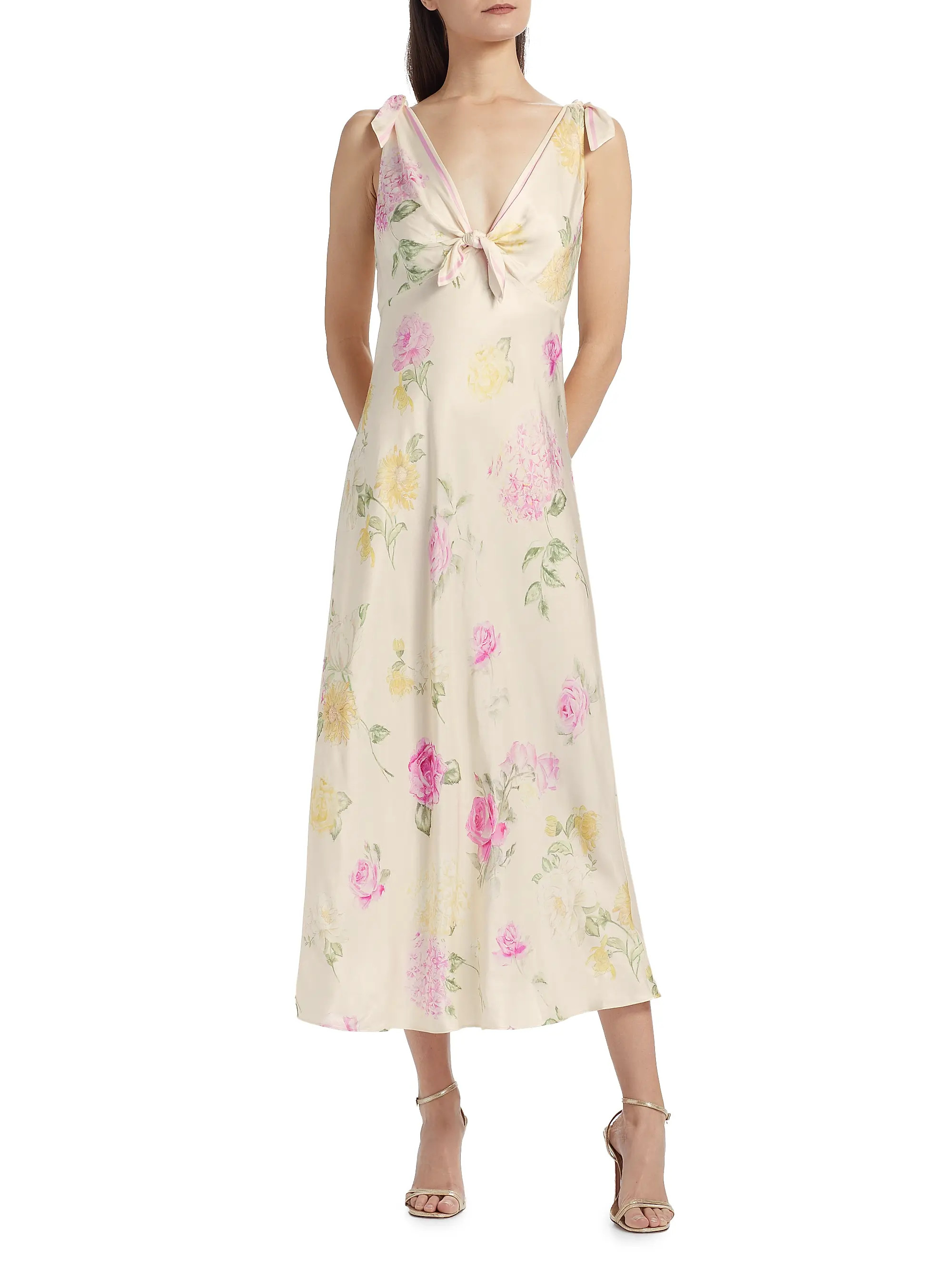 Perri Floral Maxi Dress | Saks Fifth Avenue