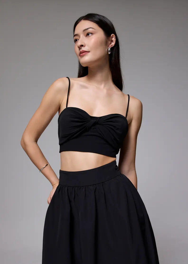 Padded Sweetheart Crop Camisole Top | Love, Bonito USA