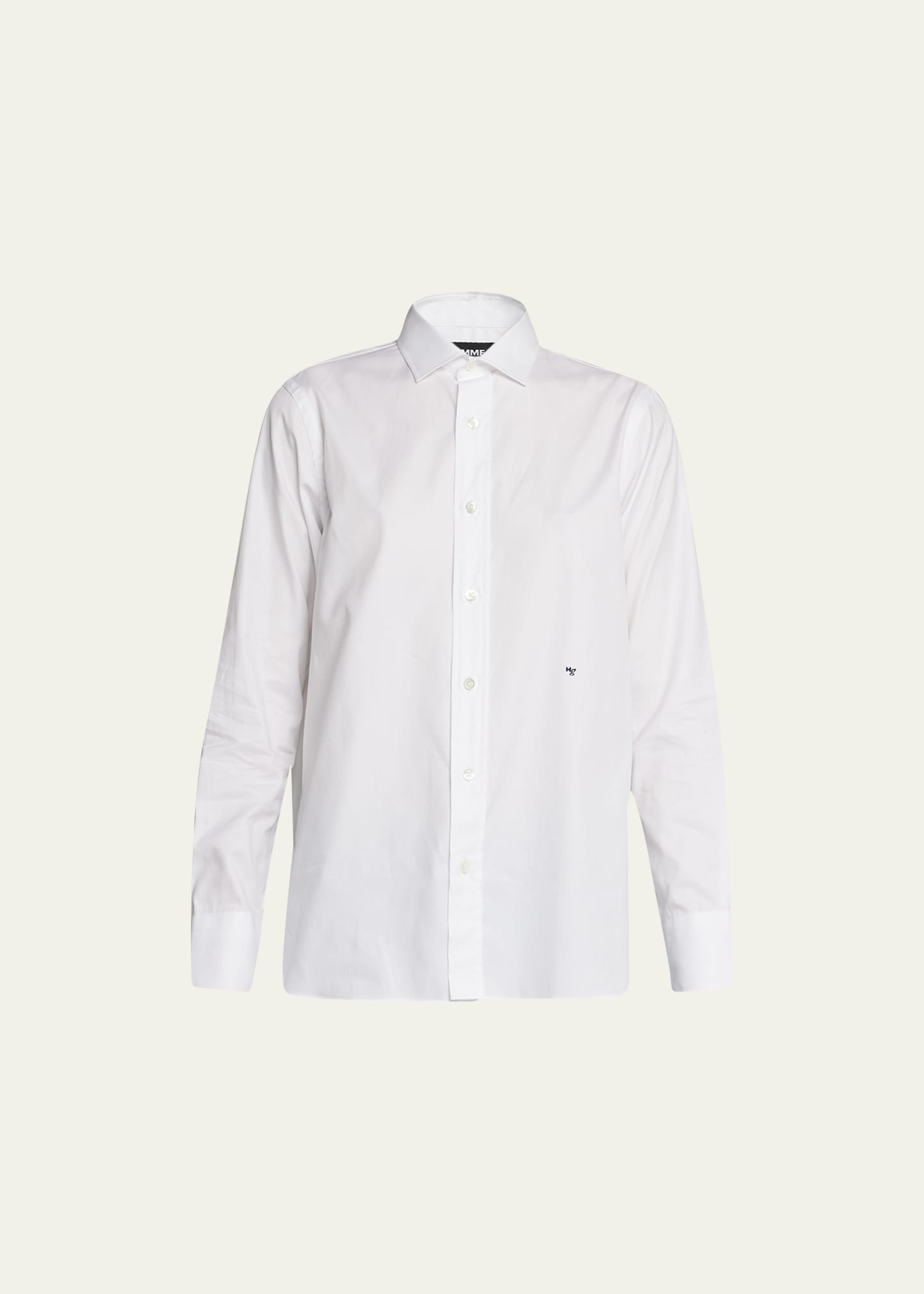 HOMMEGIRLS Classic Button-Up Cotton Shirt | Bergdorf Goodman