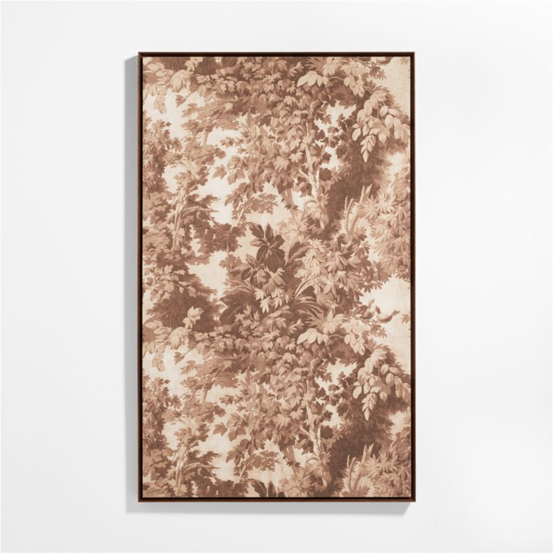 Eden Brown & Beige Tapestry Wall Art Print by Jake Arnold | Crate & Barrel | Crate & Barrel