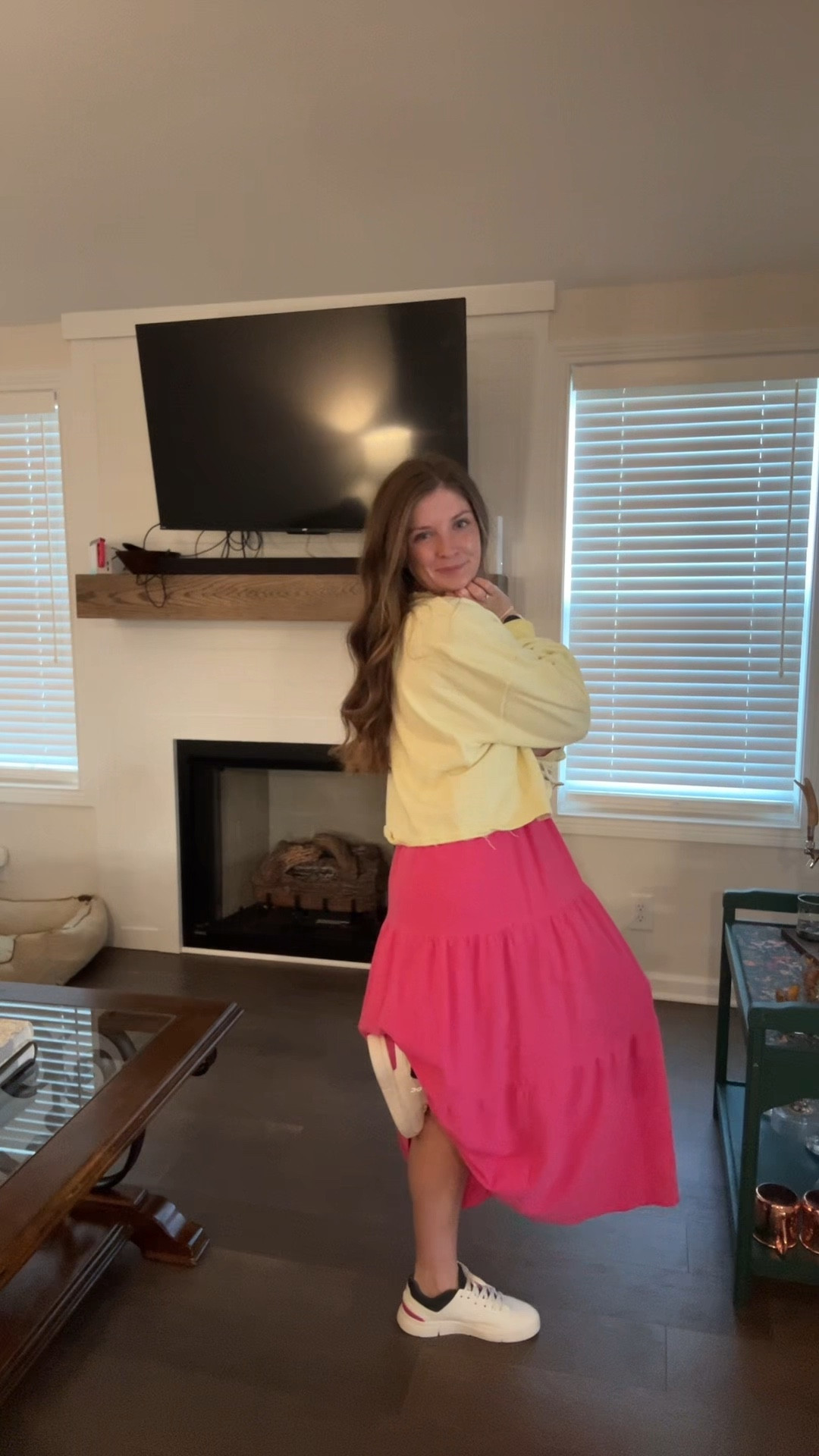 sweater: xl
dress: xs 

#LTKSaleAlert #LTKFindsUnder100