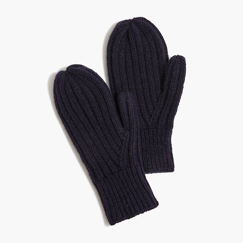 Kids' ribbed mittens | J.Crew Factory