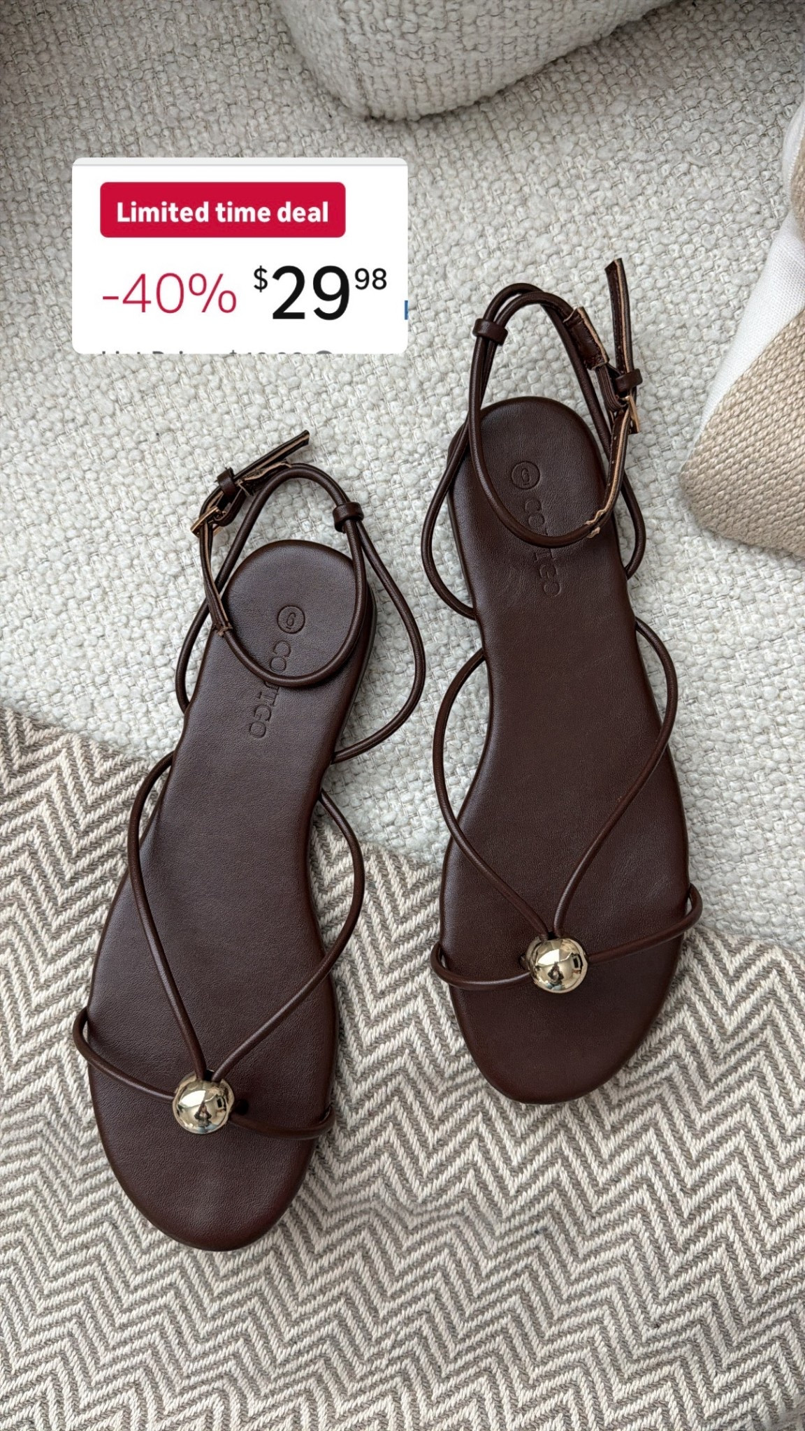 Amazon sandals on deal
Fits tts and comes in several colors


#LTKSaleAlert #LTKspringtrends #LTKspring