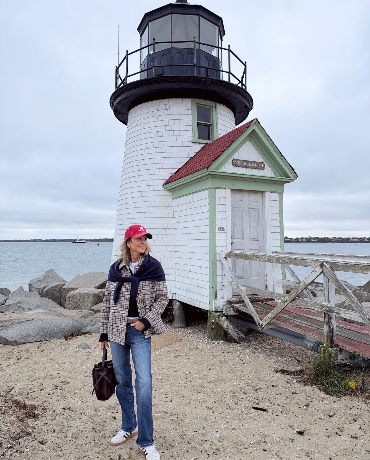I’m 5’6
-mid rise jeans TTS
-jacket XS
-white tee XS
-sweater XS

Helping women over 50 elevate everyday style with chic, wearable high-low fashion.