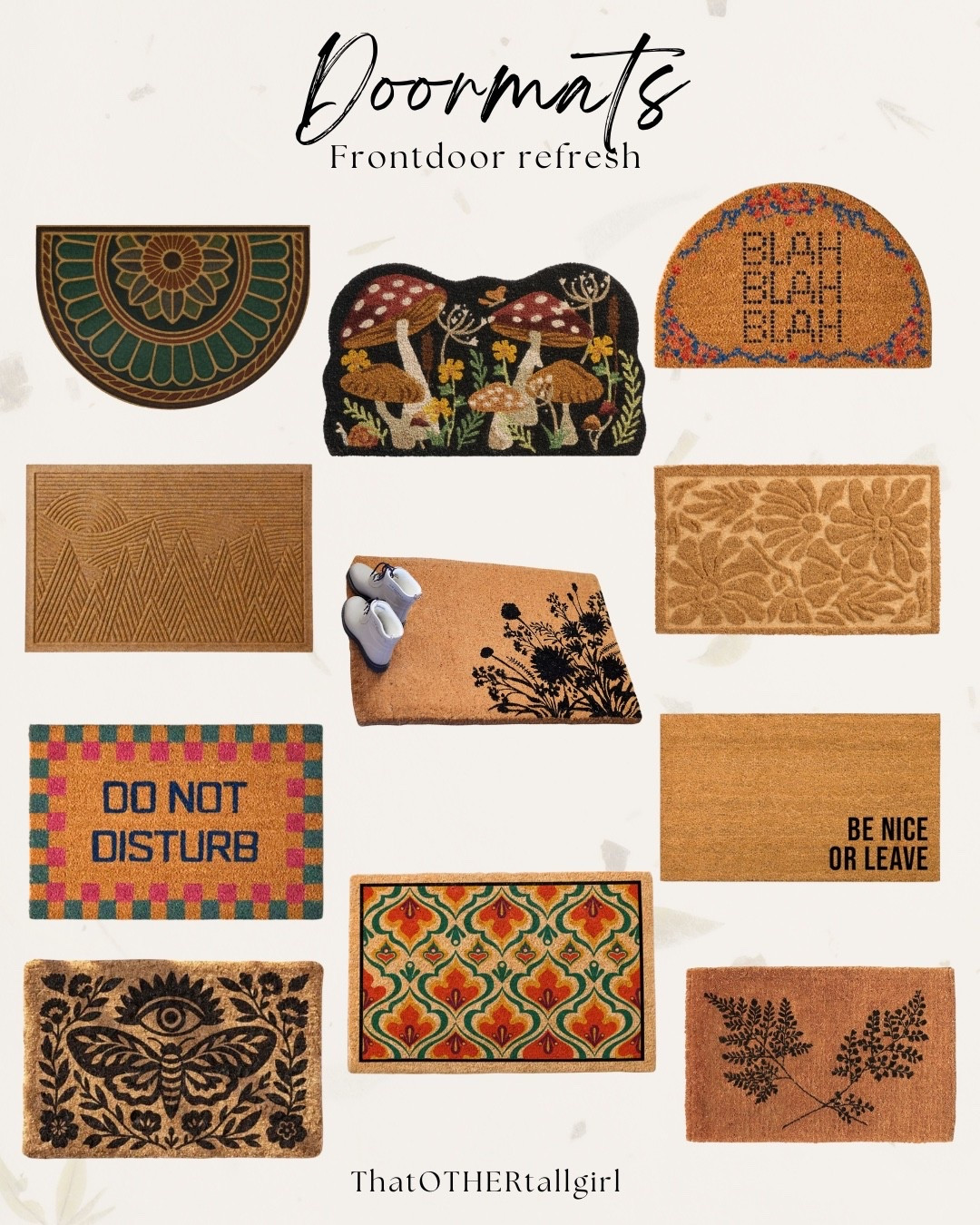Time for a front door refresh and I can’t decide which doormat to get 

#LTKSeasonal #LTKTall #LTKHome