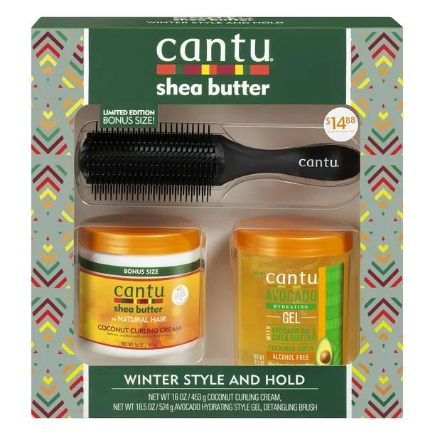 ($20 Value) Cantu Winter Lift and Condition Shampoo and Conditioner Gift Set, Sulfate-Free, Cocon... | Walmart (US)