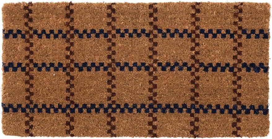 Creative Co-Op Natural Coir Doormat, 32" L x 16" W x 1" H | Amazon (US)