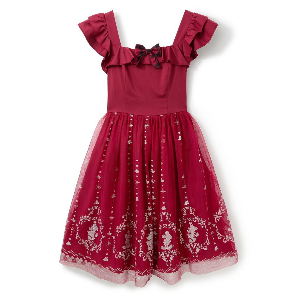 Mickey and Minnie Mouse Holiday Dress for Women by Her Universe | Disney Store