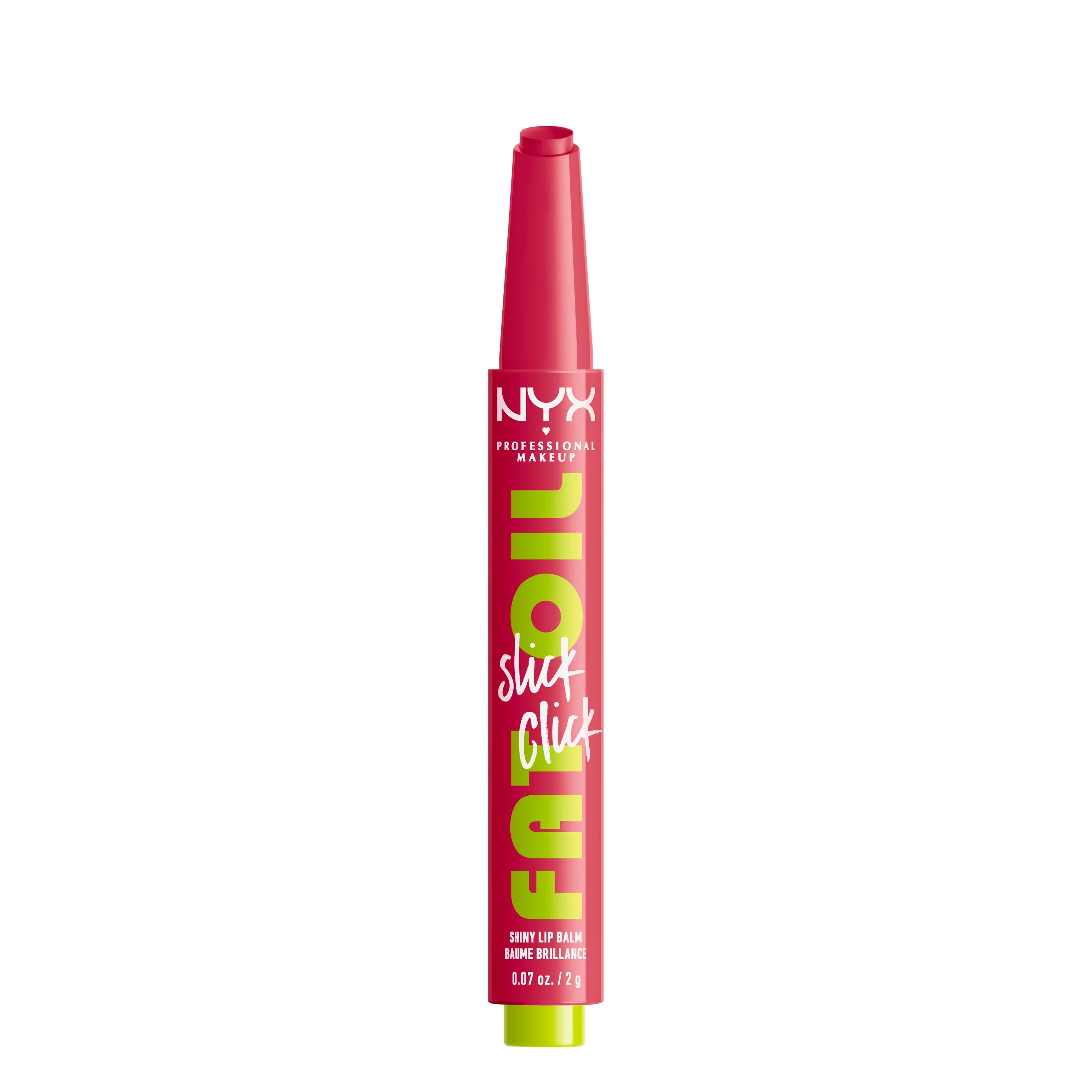 NYX Professional Makeup Fat Oil Slick Click Hydrating Tinted Lip Balm, Double Tap | Walmart (US)