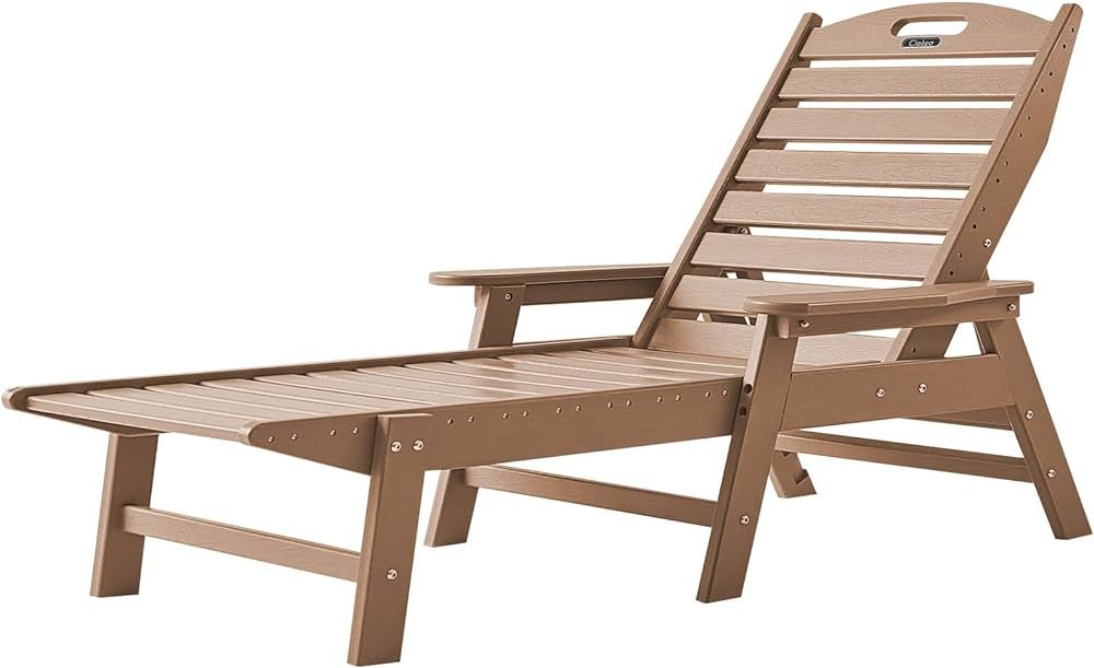 Ciokea Chaise Lounge for Outdoor, Patio Lounge Chairs for Outside, Foldable Chaise Lounge Chair w... | Amazon (US)