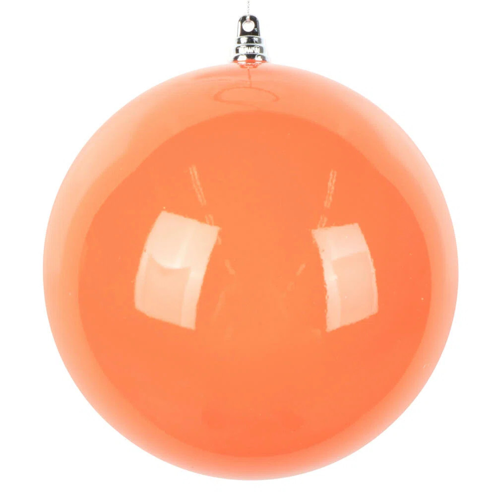 6" High-Gloss Ball Ornament. Includes 4 ornaments per bag. (Set of 4) | Wayfair North America