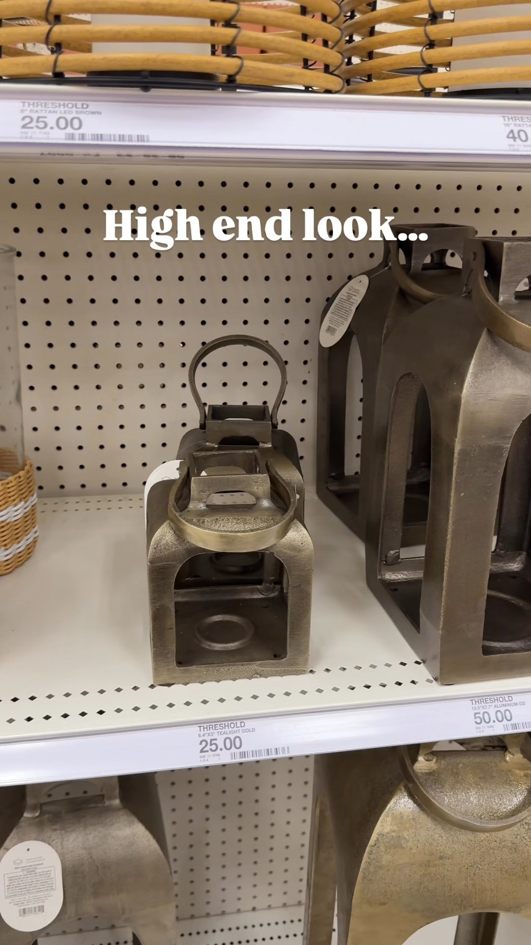 These gorgeous lanterns from Target are 30% off with Target Circle! My front porch is screaming for these! Which color do you like? 

#LTKSaleAlert #LTKSeasonal #LTKHome