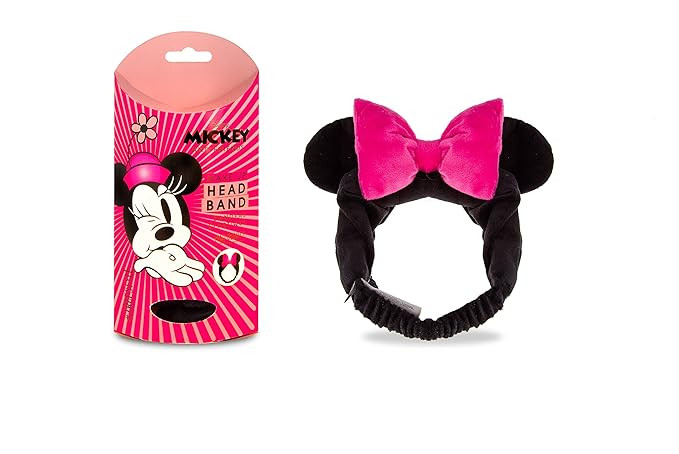 MAD Beauty Disney Minnie Mouse Headband | Keeps Hair Tucked Away During Beauty Routine | Cruelty-... | Amazon (US)