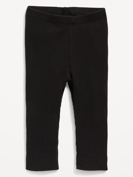 Unisex Rib-Knit Leggings for Baby | Old Navy (US)