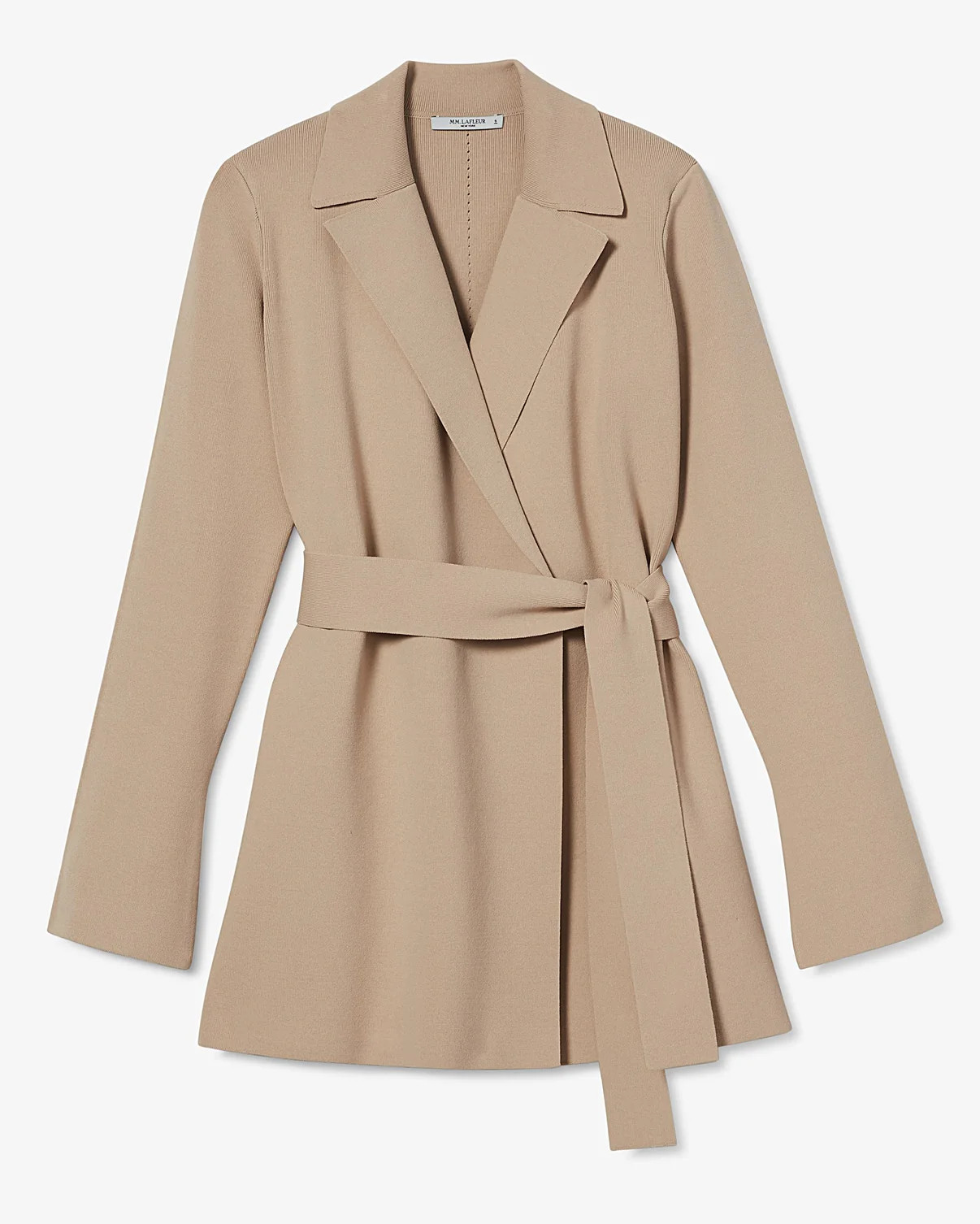 Merritt Wrap Jardigan :: Latte | MM LaFleur