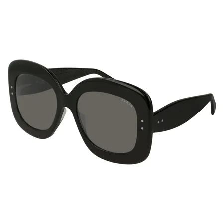 Azzedine Alaia AA0007S Sunglasses 001 Black | Walmart (US)