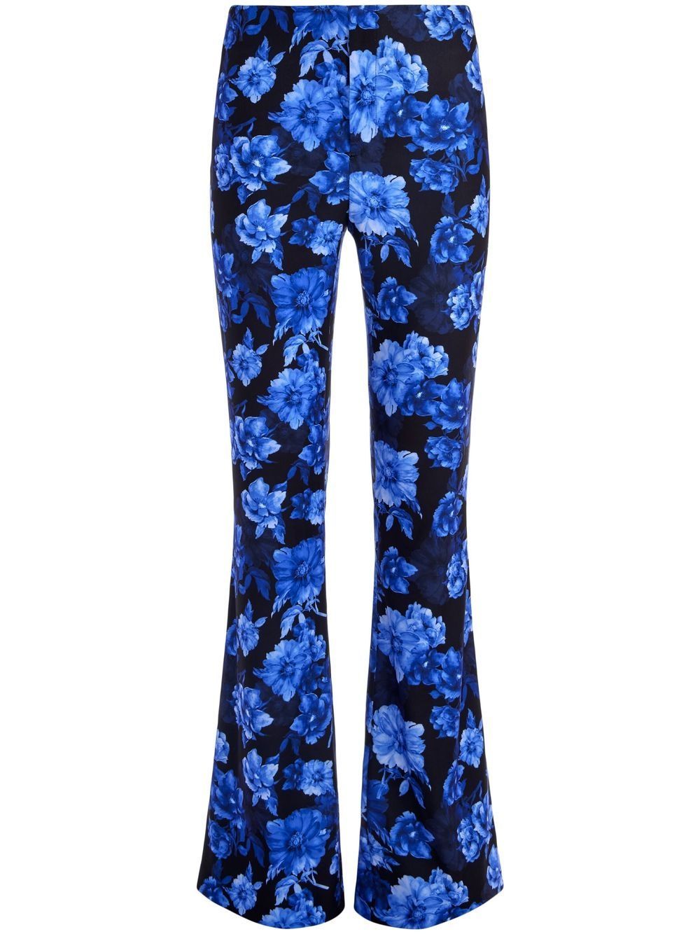 Alice + Olivia Teeny floral-print Flared Trousers  - Farfetch | Farfetch Global